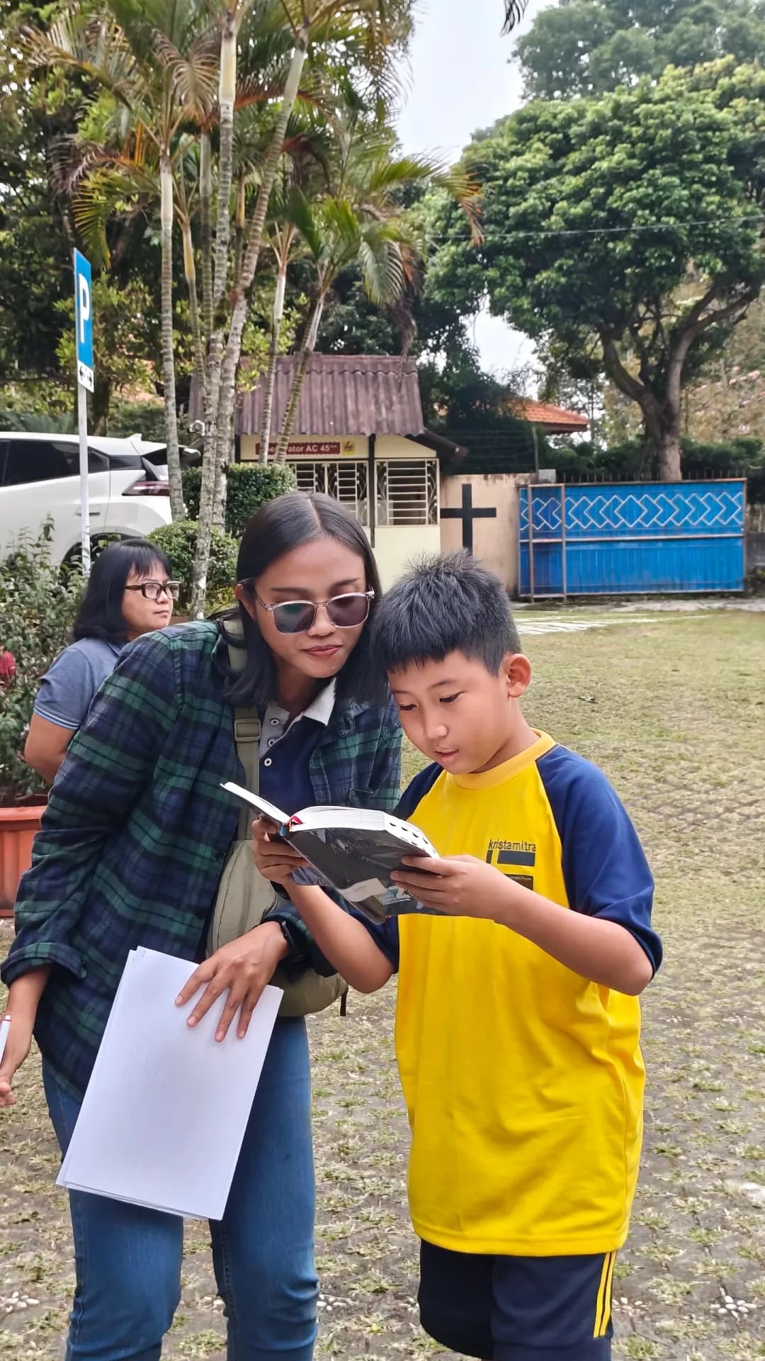Suasana Outbond Retret Sekolah