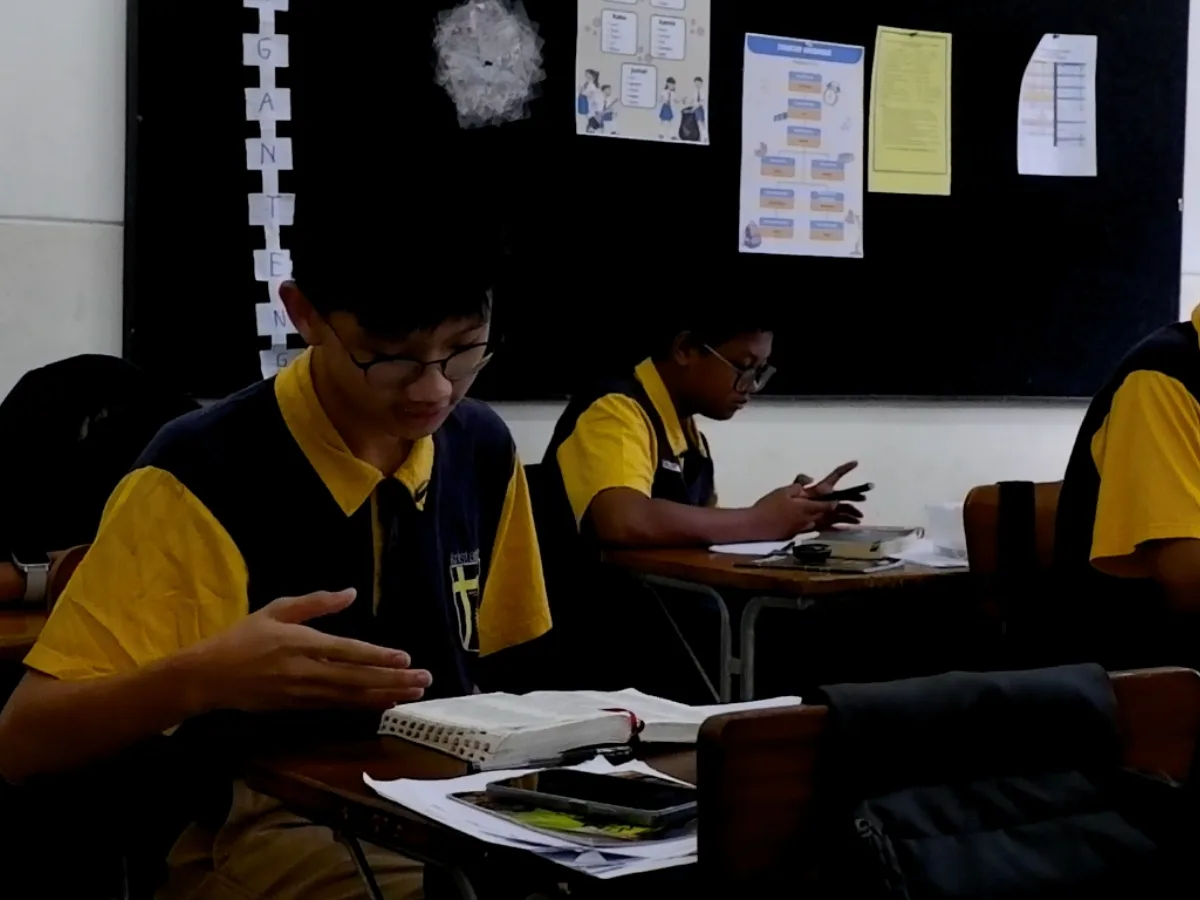 Siswa Bersaat Teduh