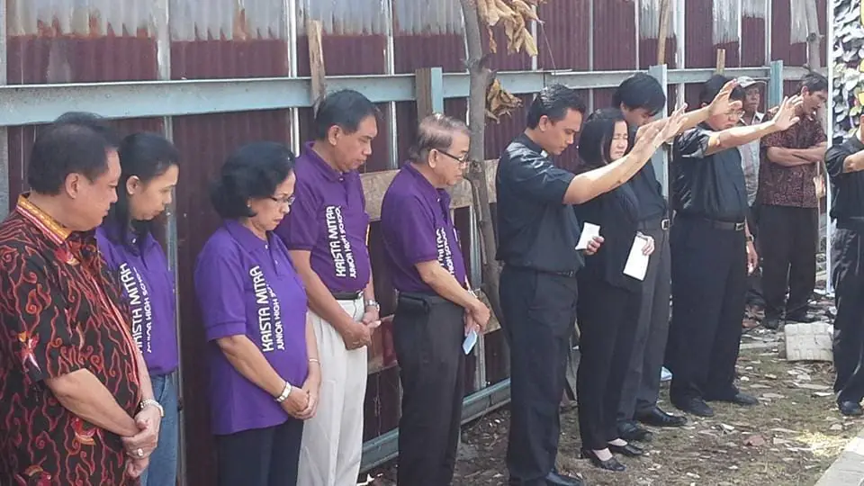 Peletakan Batu Pertama Gedung Ekklesia